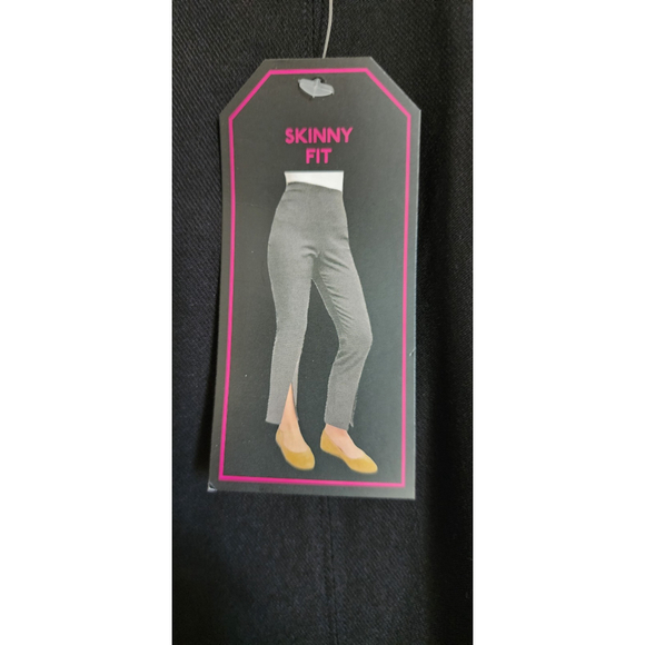 NB Millennium Black Skinny High Rise Stretch Pants Women's XL 15-17 NWT - Picture 2 of 12